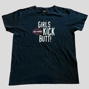 Woman’s Black Harley Davidson Dealership Shirt from the New Orleans Harley